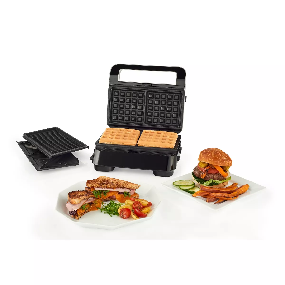 DeLonghi Livenza Compact All Day Grill 0- Stainless Steel - SW13ABC.S