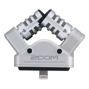Zoom iQ6 Stereo Lightning Connector X/Y for iOS Microphone Field Recorder