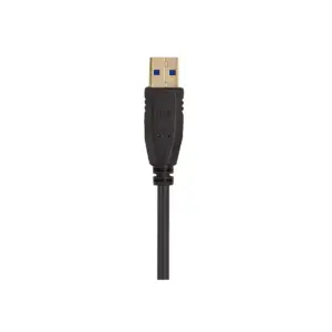 Monoprice USB 3.0 Type-A to Type-A Cable - 1.5 Feet - Black, For Data Transfer, Modems, Printers, Hard Drive Enclosures - Select Series
