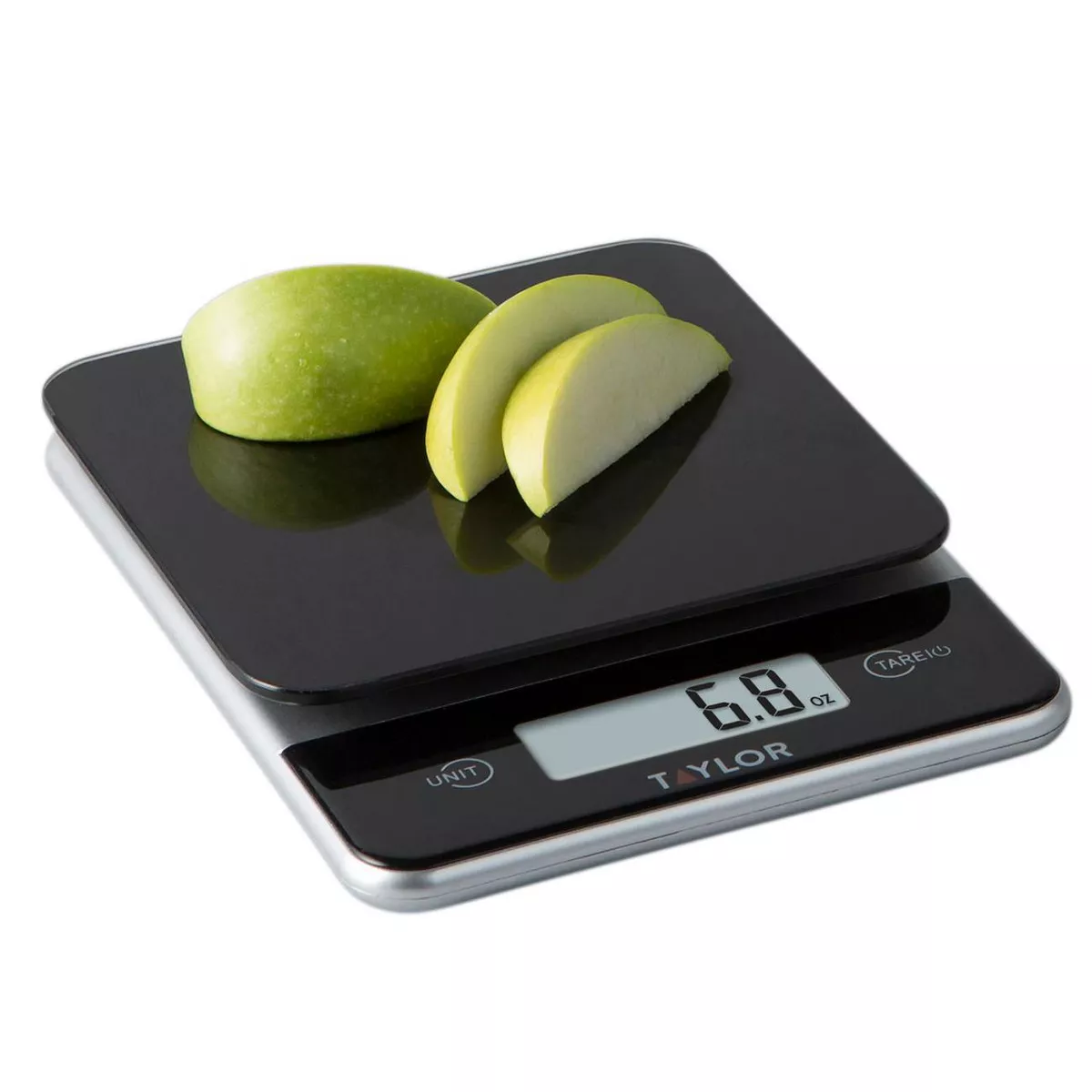 Taylor Digital 11lb Glass Top Food Scale Black