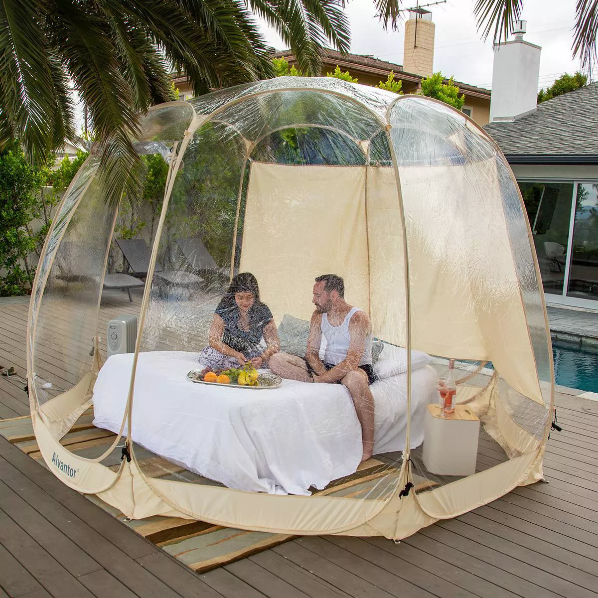 12' x 12' Bubble Tent Pop Up Gazebo - Alvantor