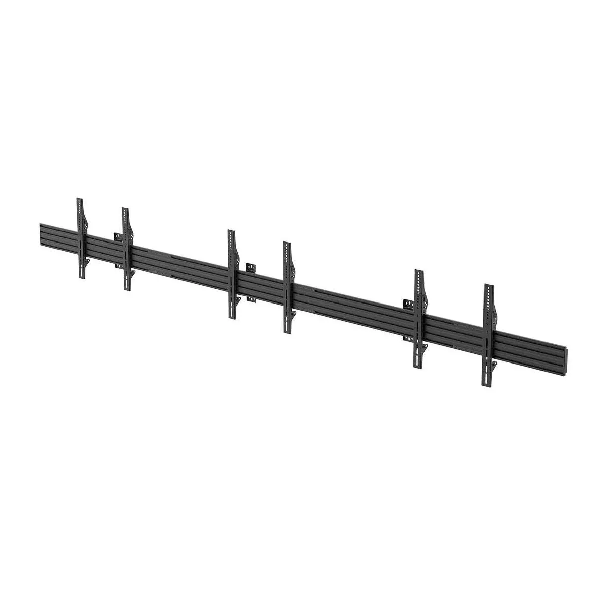 Monoprice 3x1 Menu Board Wall Mount For Screens between 32in-65in, Max Weight 66lbs, VESA Patterns up to 600x400 - Commercial Series