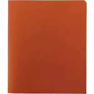 Smead Two-Pocket Folder Textured Paper Orange 25/Box 87858