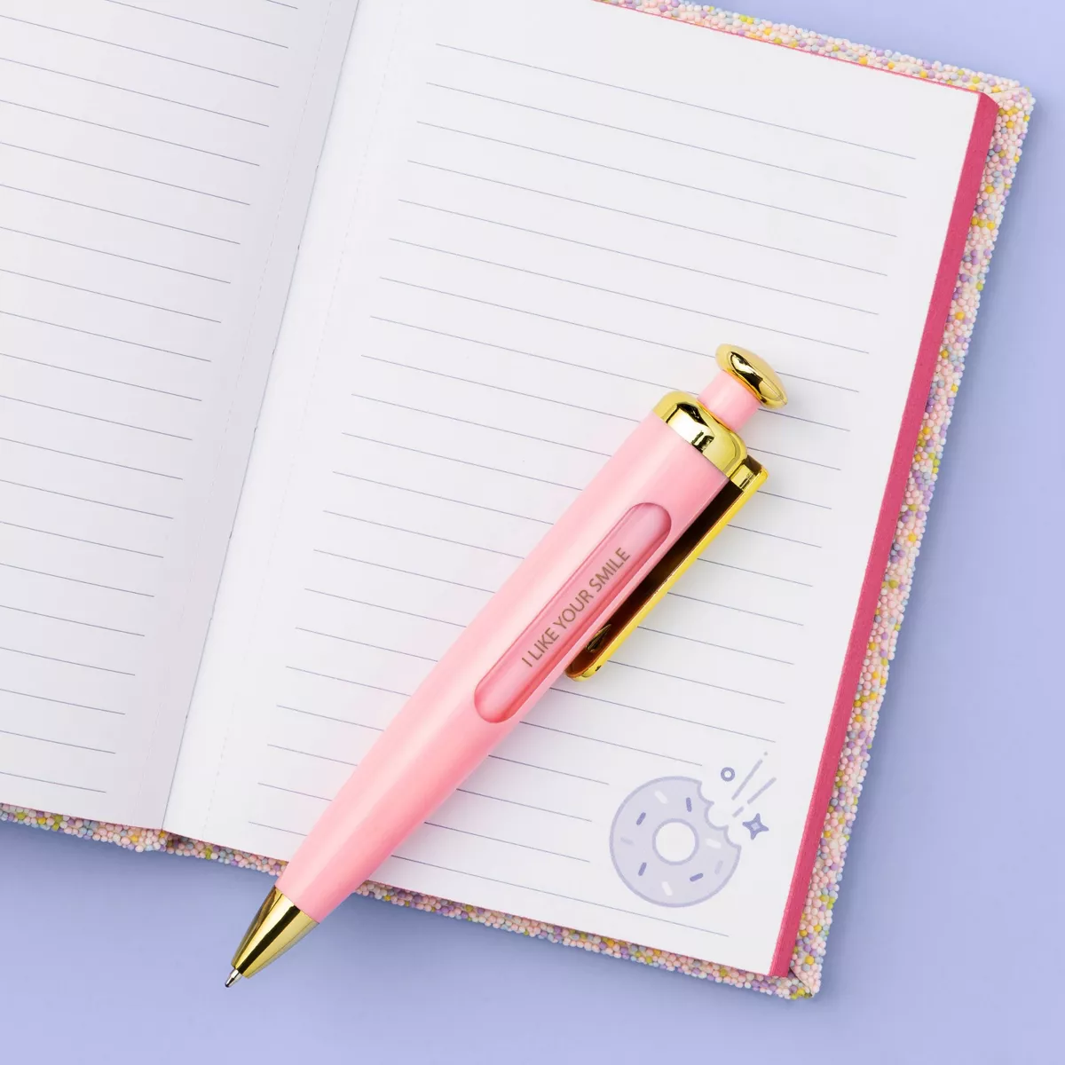 More Than Magic™ Squishy Cupcake and Sprinkles Layflat Journal