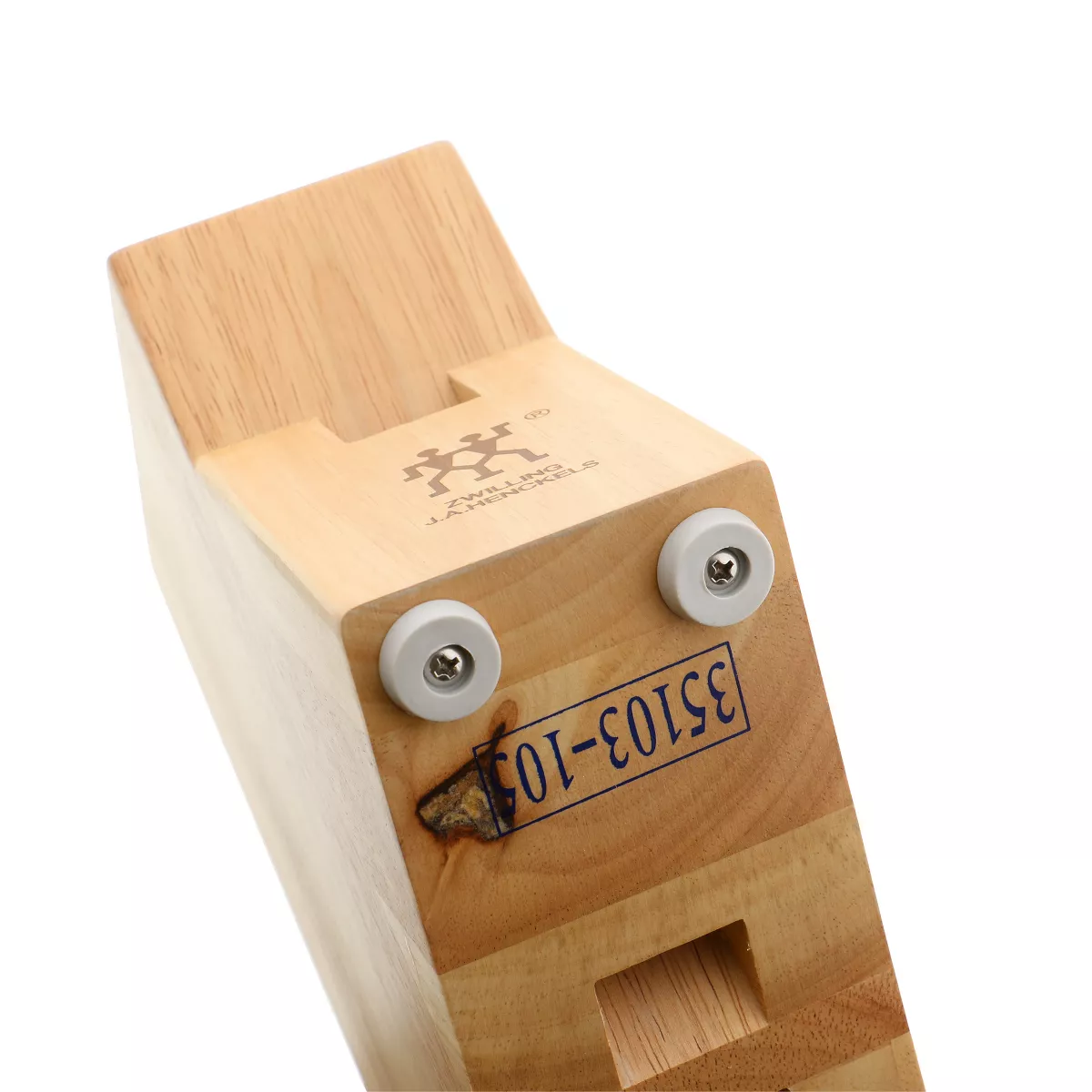 ZWILLING TWIN Rubberwood Studio Block 6 slots