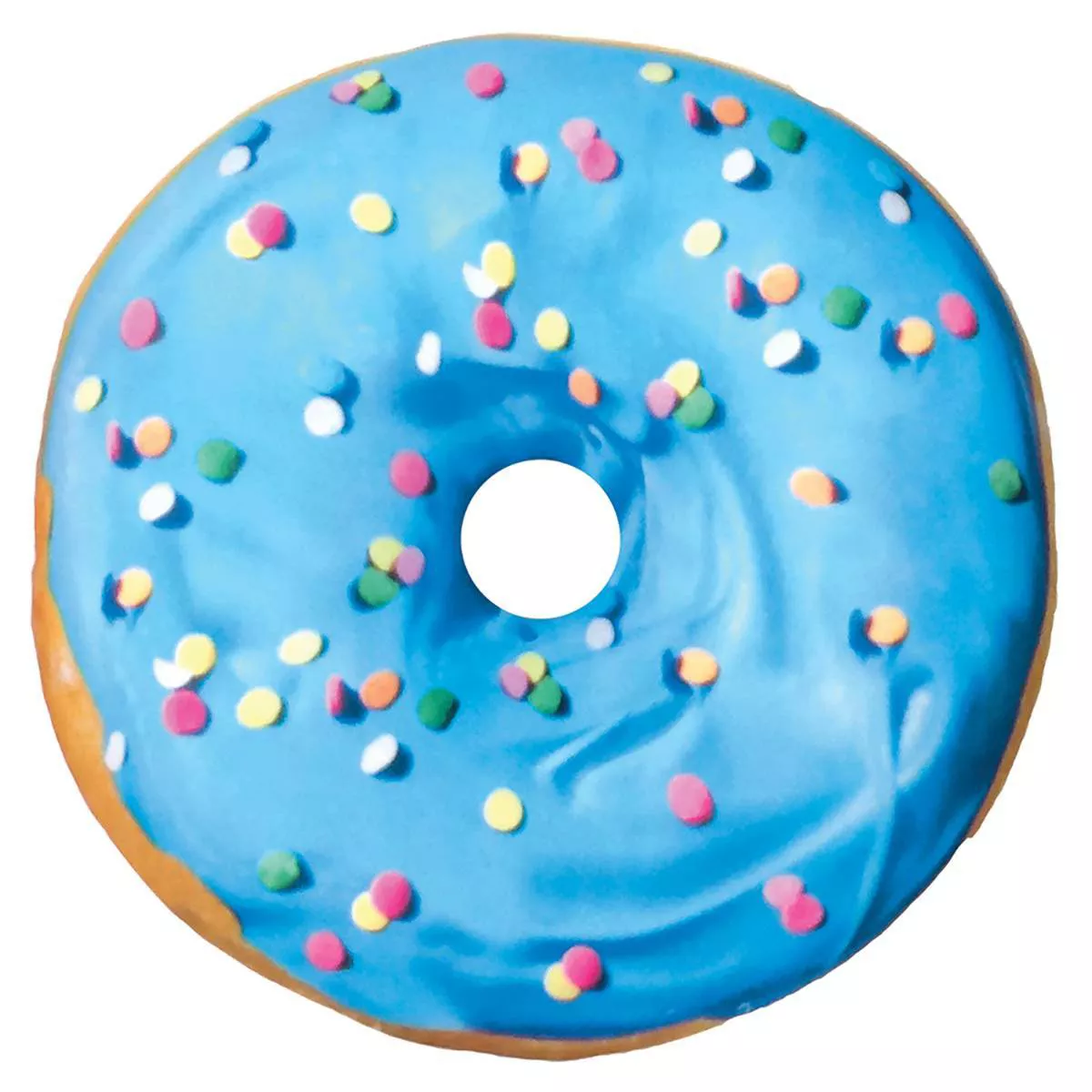 2 Scoops Microbead Pillow - Pink and Blue Donut