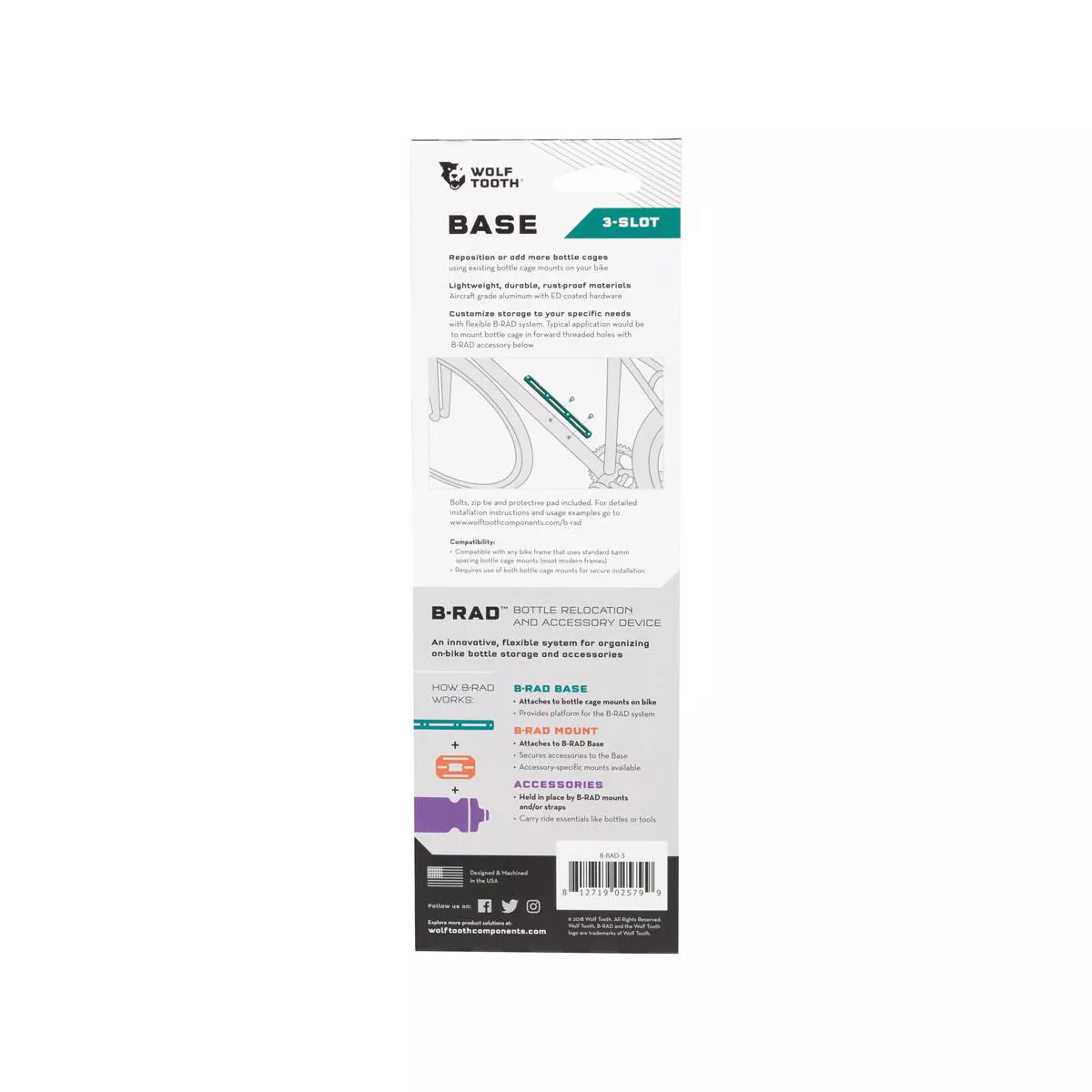 Wolf Tooth B-RAD Base Other Rack