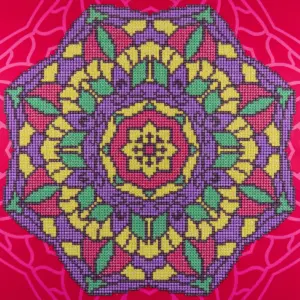Leisure Arts Diamond Art Intermediate Kit 12