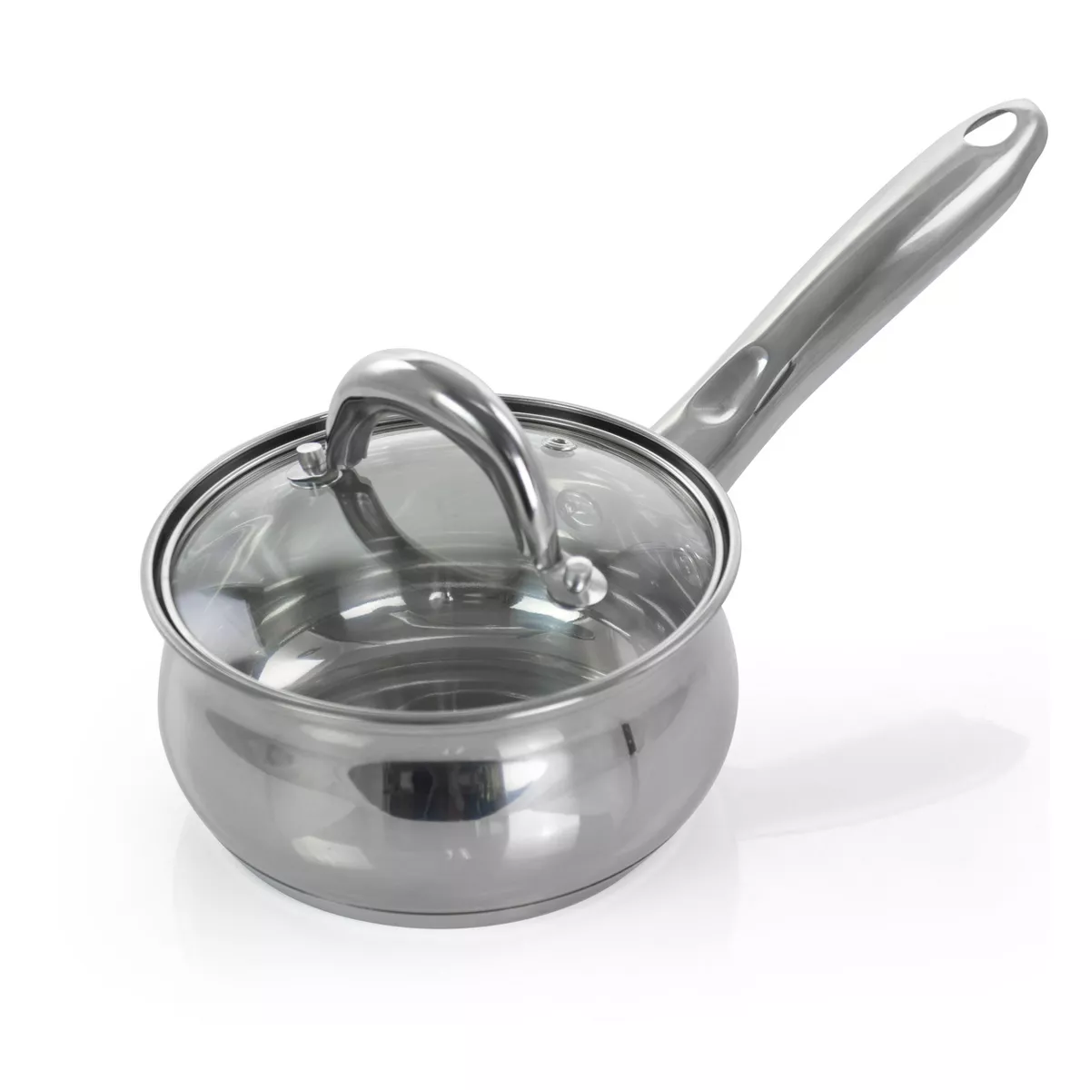 Gibson Home Ancona 12 Piece Stainless Steel Belly Shaped Cookware Set with Kitchen Tools