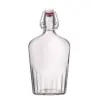 Bormioli Rocco 17oz Flask with Metal Clamp