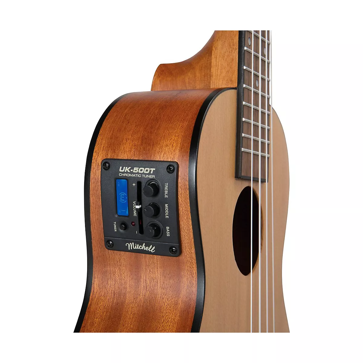 Mitchell MU50SE Acoustic-Electric Concert Ukulele Deluxe Package