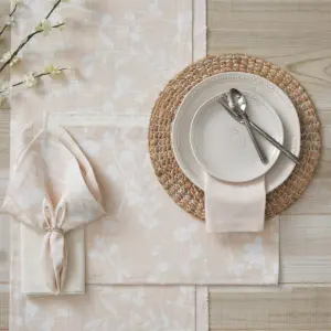 Split P Callie Print Table Runner - 72''L - Blush