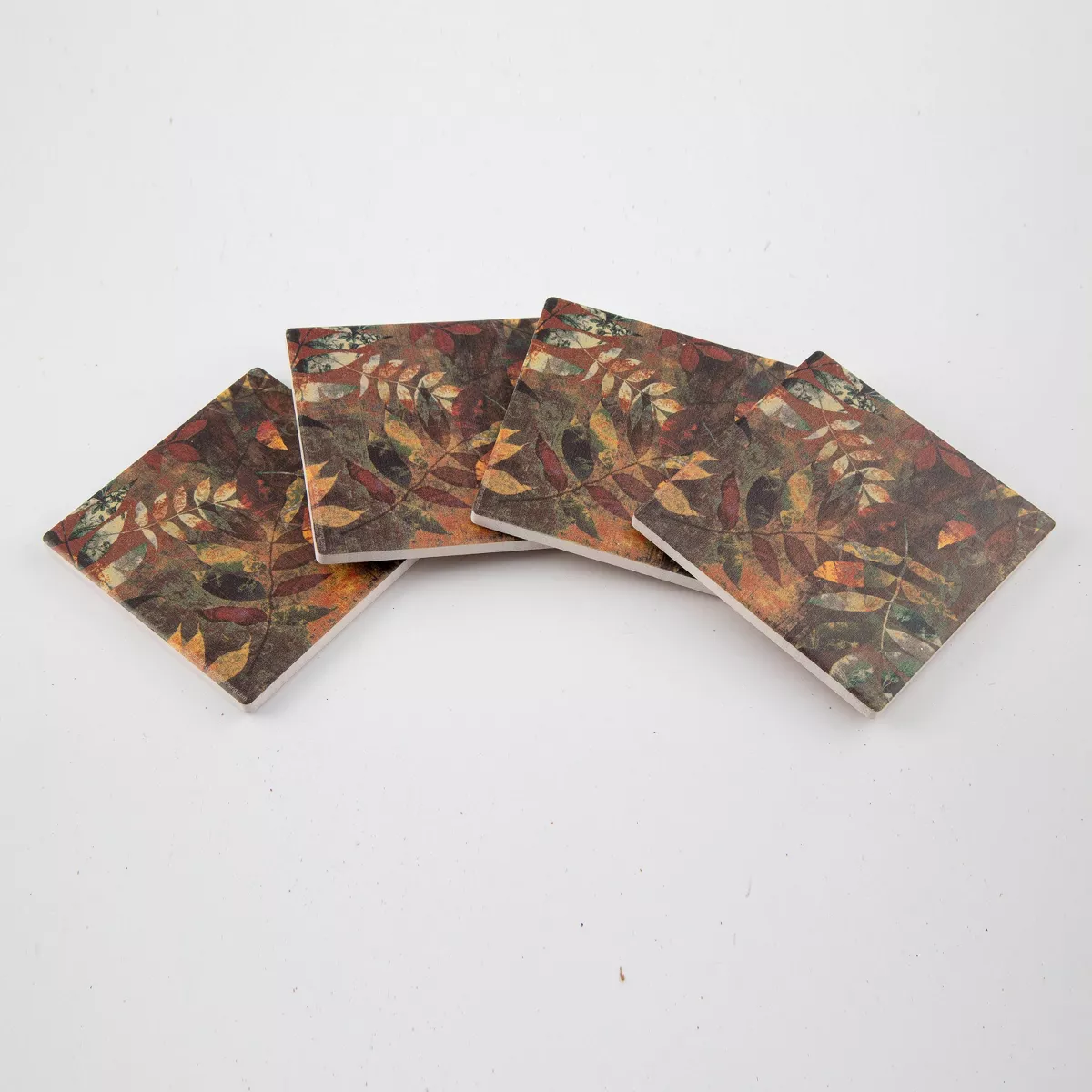 Thirstystone Autumn Soul 4 Piece Occasions Coaster Set
