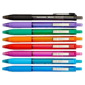 8pk Ballpoint Pens InkJoy 300RT 1.0mm Multicolored - PaperMate