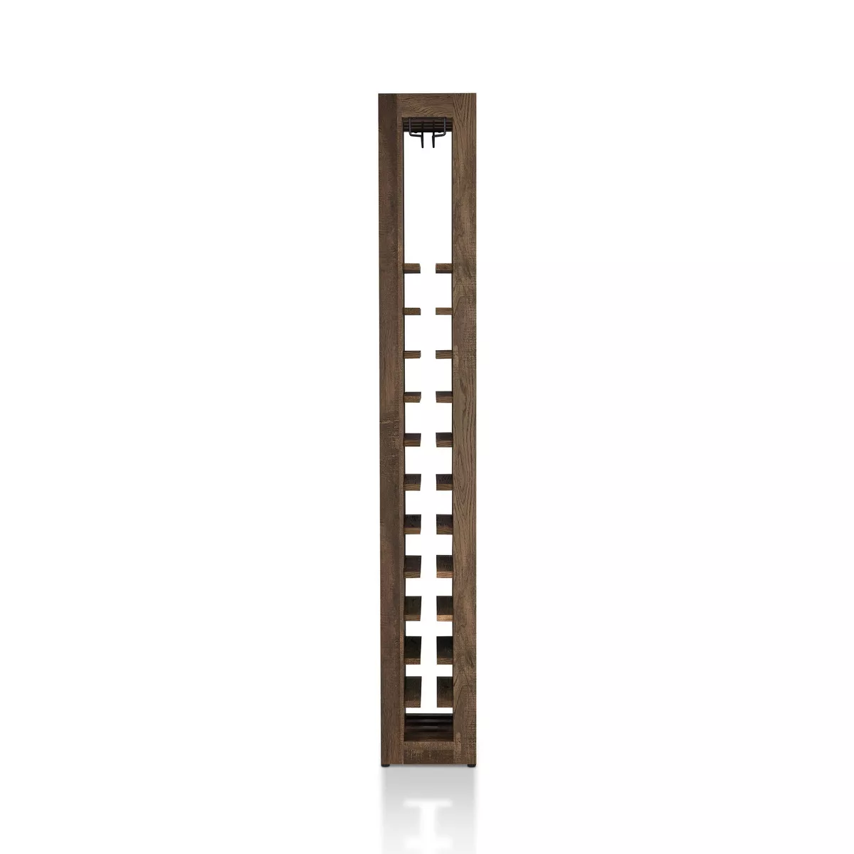 Disty 11 Rack Wine Tower Oak - miBasics