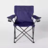 Adult Novelty Quad Chair Solid Navy - Sun Squad™