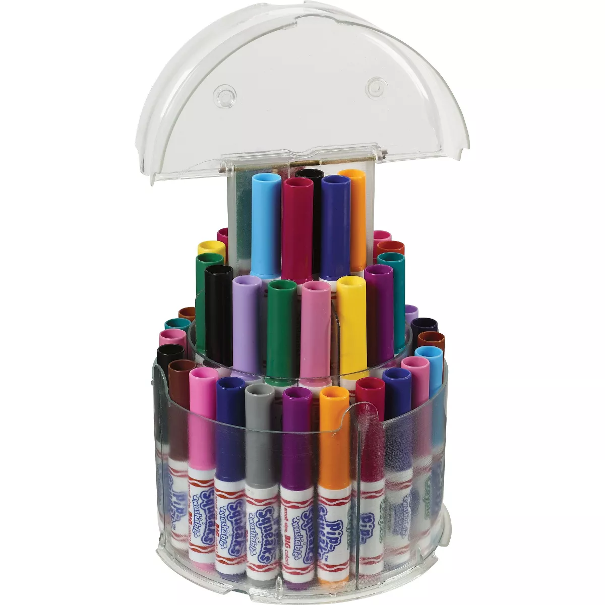 Crayola Pip-Squeaks Telescoping Marker Tower Assorted Colors 50/Set 588750