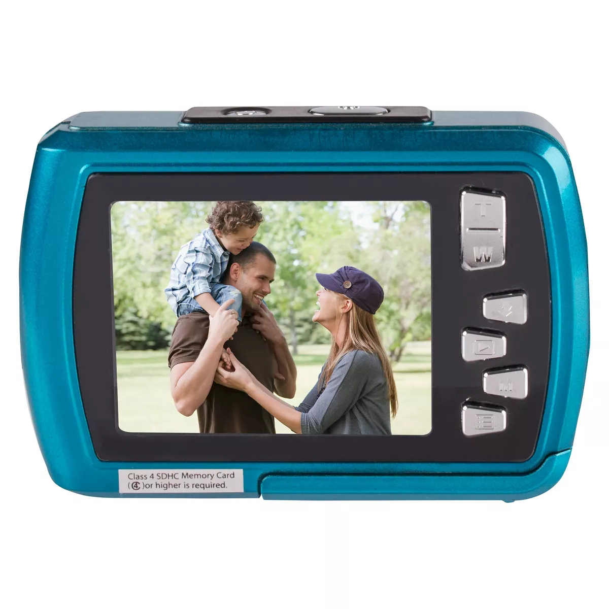 Polaroid 16MP Waterproof Digital Camera - Teal (IS048-Teal)