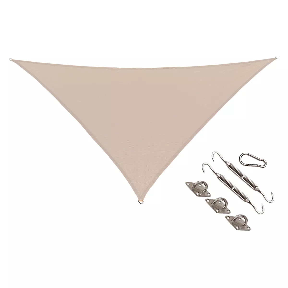 12' Sun Shade - Tan - Coolaroo
