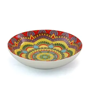 16pc Stoneware Kaleidoscope Dinnerware Set - Elama