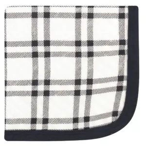 Hudson Baby Infant Boy Quilted Cotton Washcloths, Moose, One Size