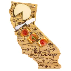 Totally Bamboo Destination California Cutting Board 14.25