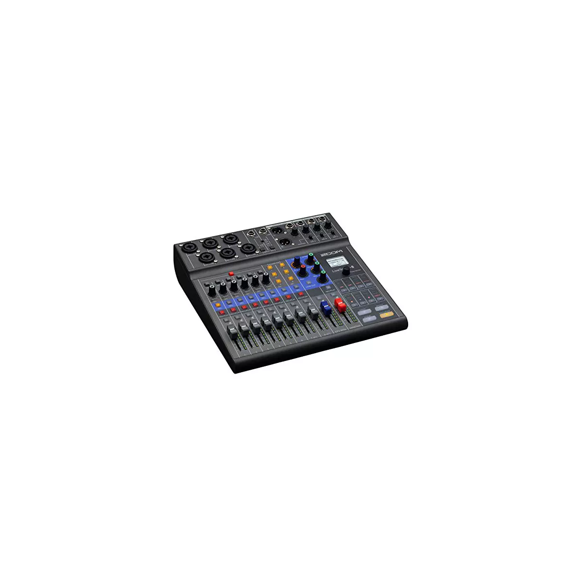 Zoom Live Trak L-8 Podcast Recorder, Digital Mixer and Recorder (Black)