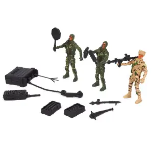 300-Pieces Army Men Toys For Boys - Military Toy Soldiers Play Set Including 8pc 3.5