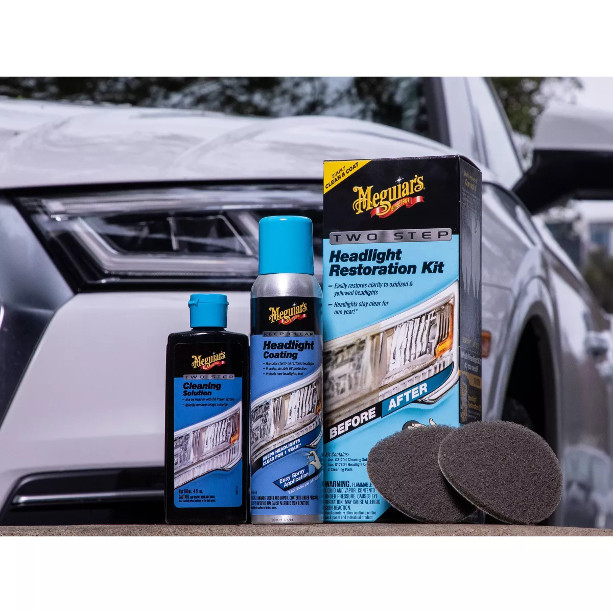 Meguiars Headlight Restoration Cleaning Kit