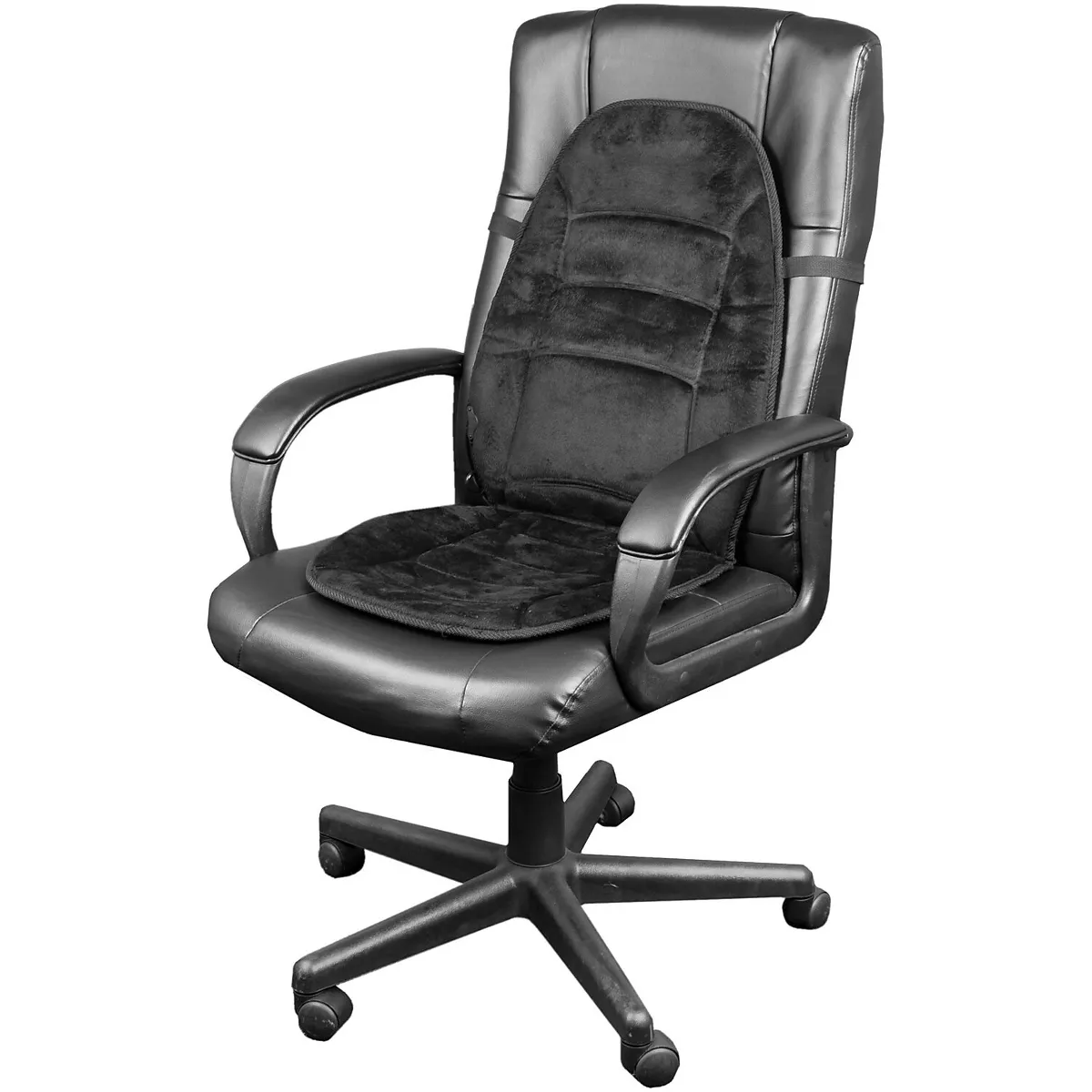 Wagan 12-Volt Deluxe Velour Heated Seat Cushion WGN9448