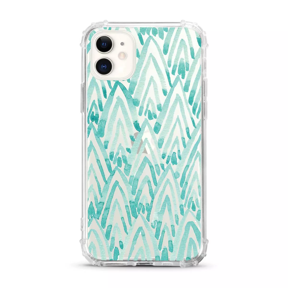 OTM Essentials Apple iPhone 11 Clear Case - Turquoise