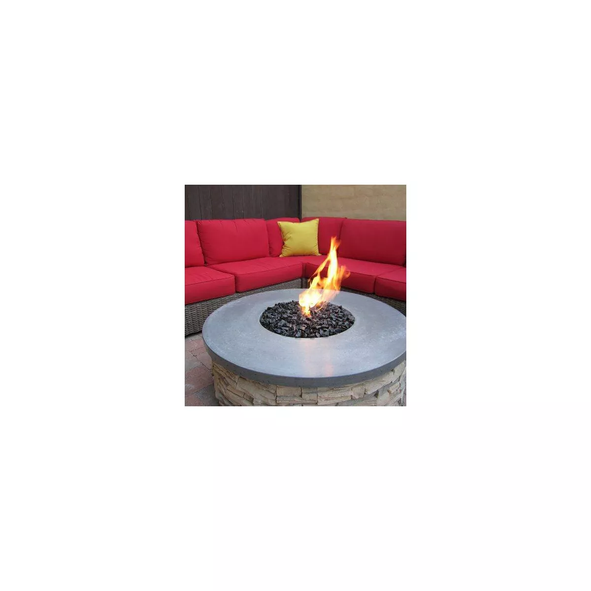 Recycled Fire Pit Fire Glass - Slate Black - AZ Patio Heaters