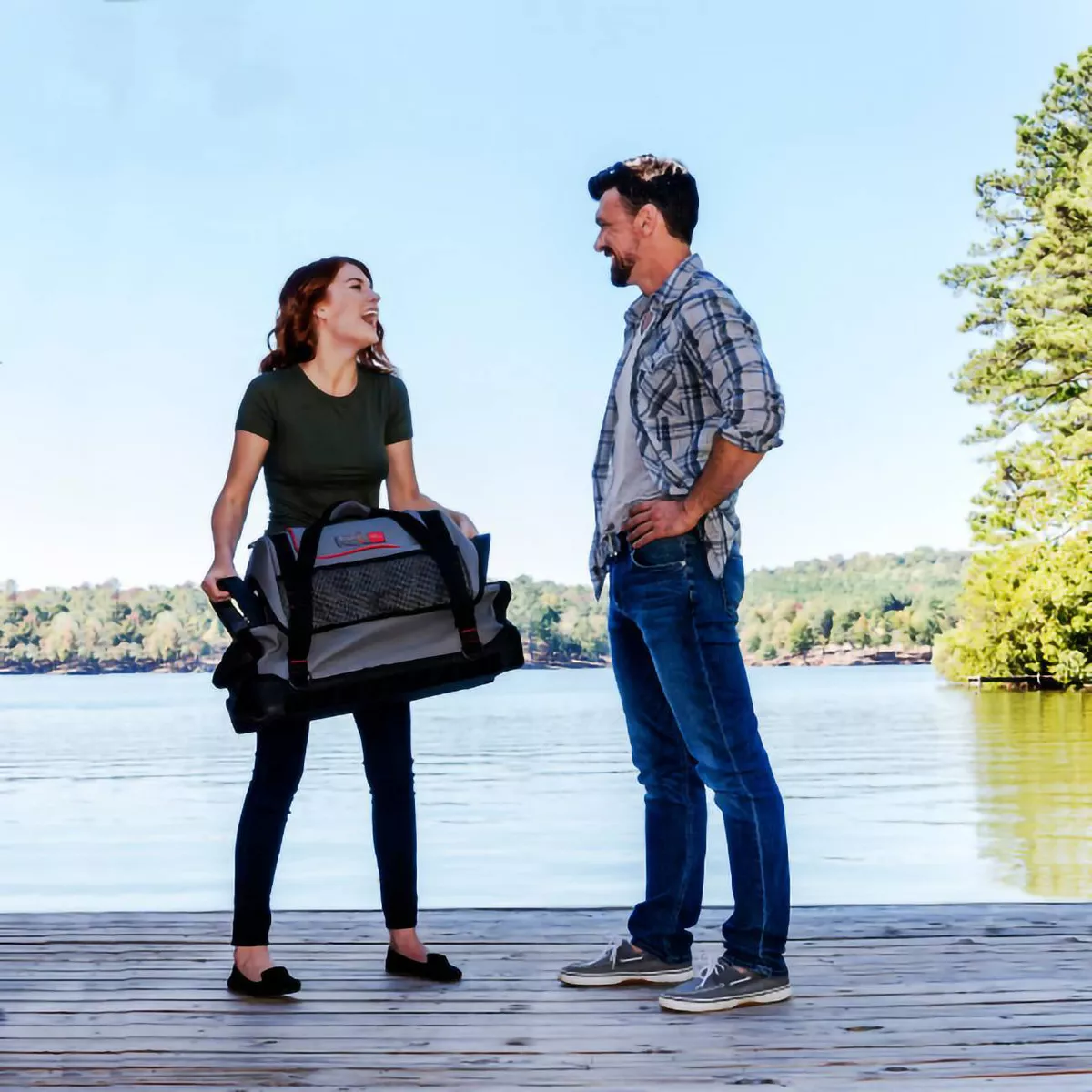Char-Broil Portable Gas Grill Cover - Black
