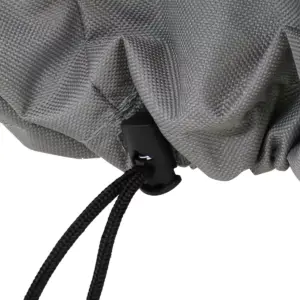 Sunnydaze Outdoor Heavy-Duty Weather-Resistant 300D Polyester Round 2-Tone Fire Pit Cover - 40