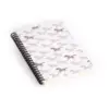 Little Arrow Design Co Wild Horses Tan Spiral Notebook - Deny Designs