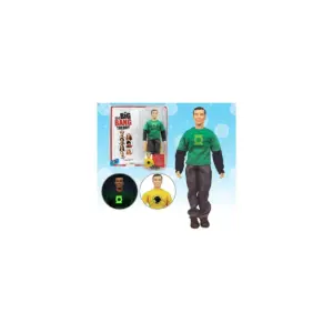 Bif Bang Pow Big Bang Theory Sheldon (Green Lantern/ Hawkman) Retro Clothed 8