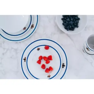 Robe Factory LLC Star Trek: The Next Generation Dinnerware Sets | 16-Piece Ceramic Dinner Set