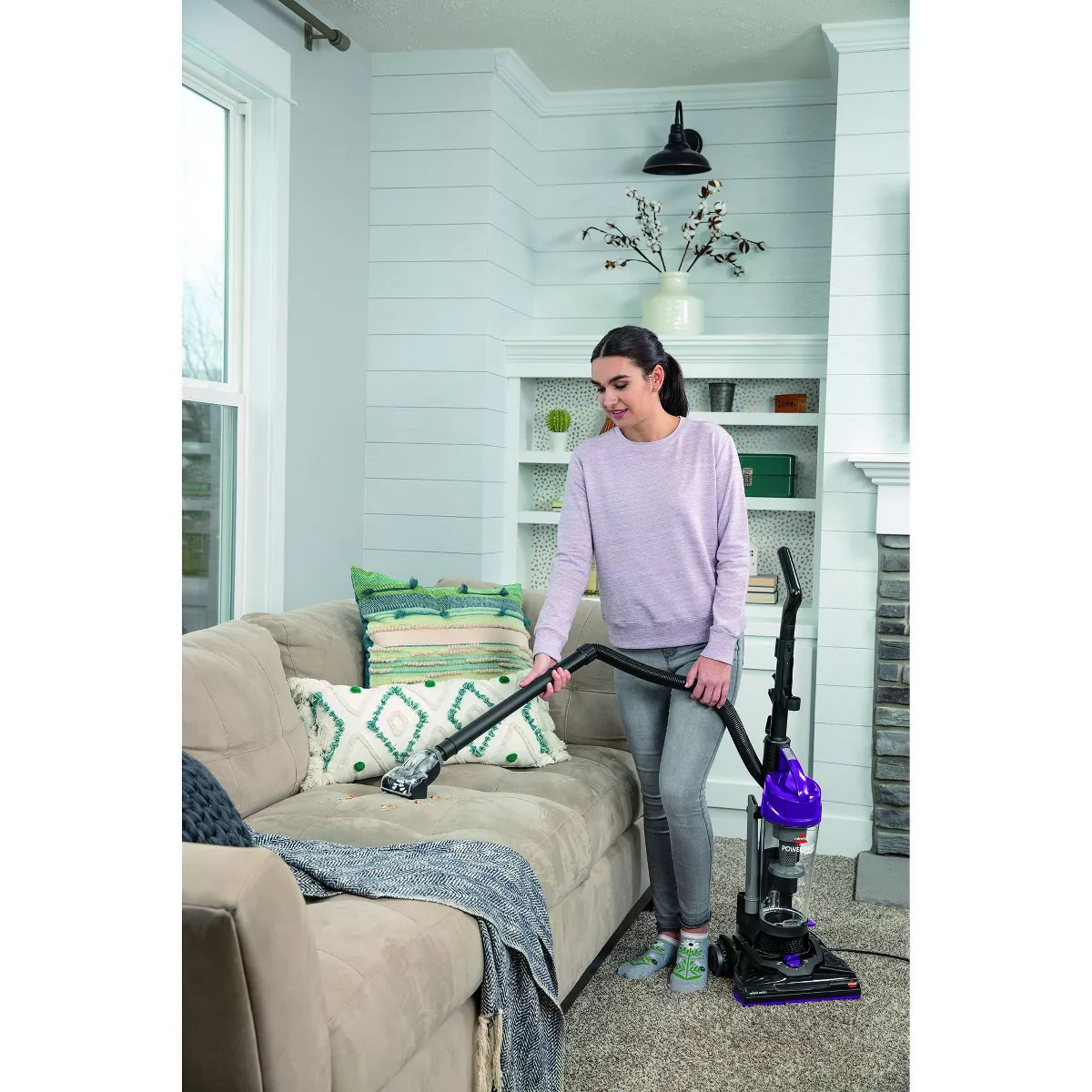 BISSELL AeroSwift Compact Bagless Upright Vacuum - 2612A