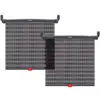 Munchkin Brica Sun Safety Car Window Rollershade with Heat Alert - Black 2pk