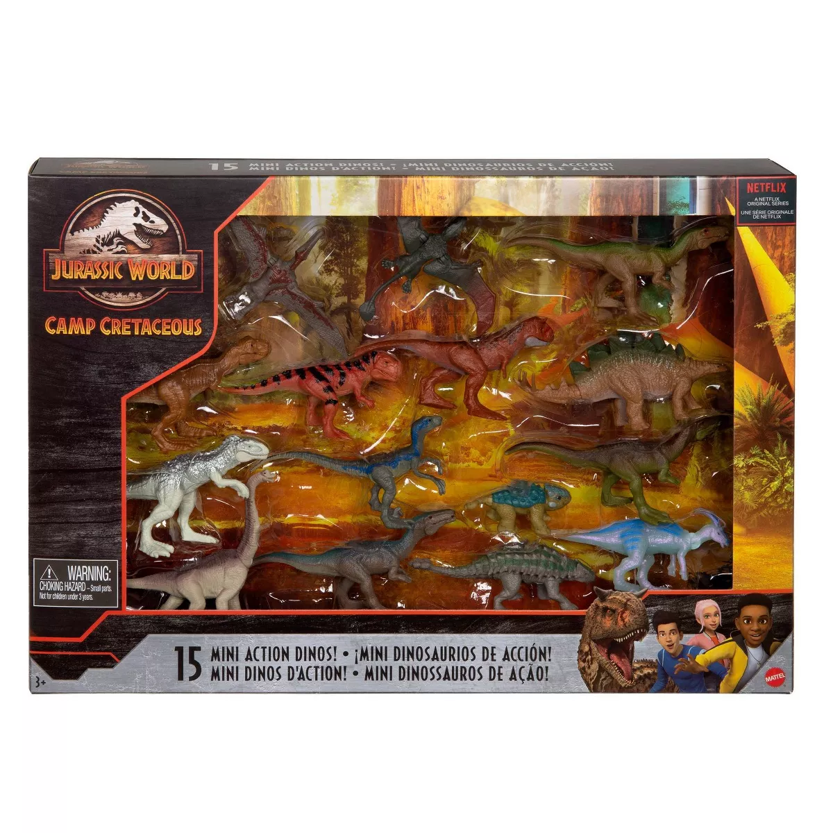 Jurassic World: Camp Cretaceous 15 pk Minis