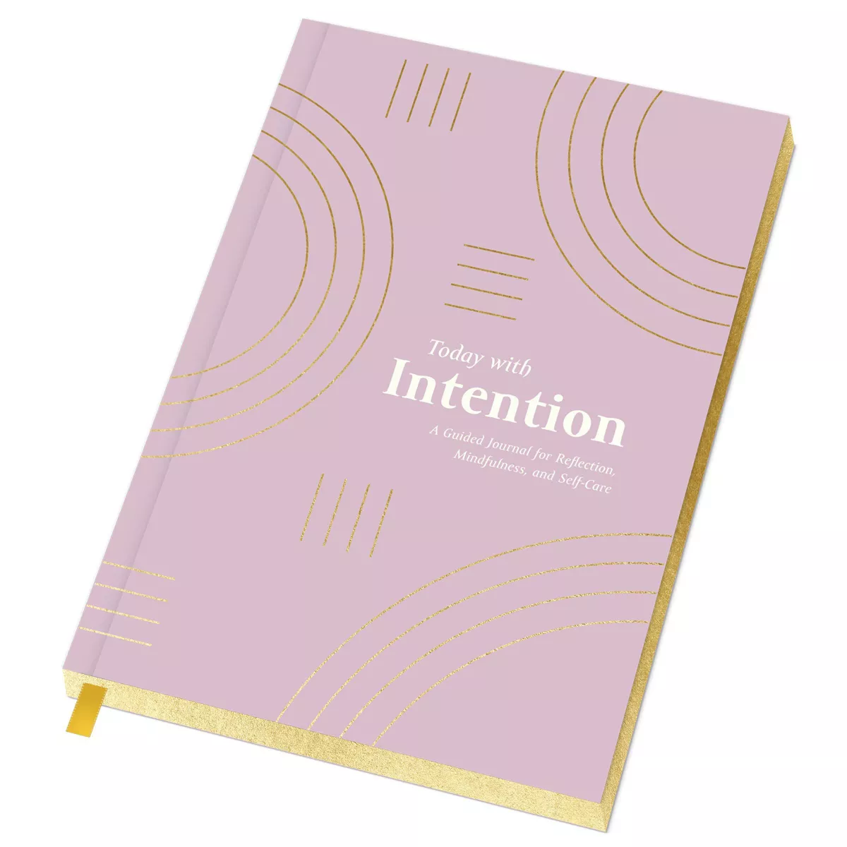 Guided Journal Softcover Sewn Today with Intention - Green Inspired