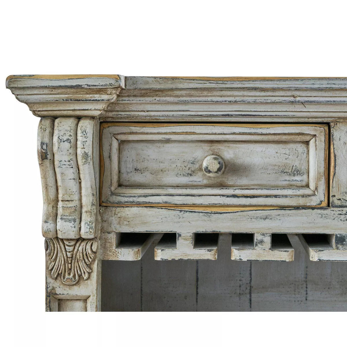 Celia Bar Console Light Gray - Picket House Furnishings
