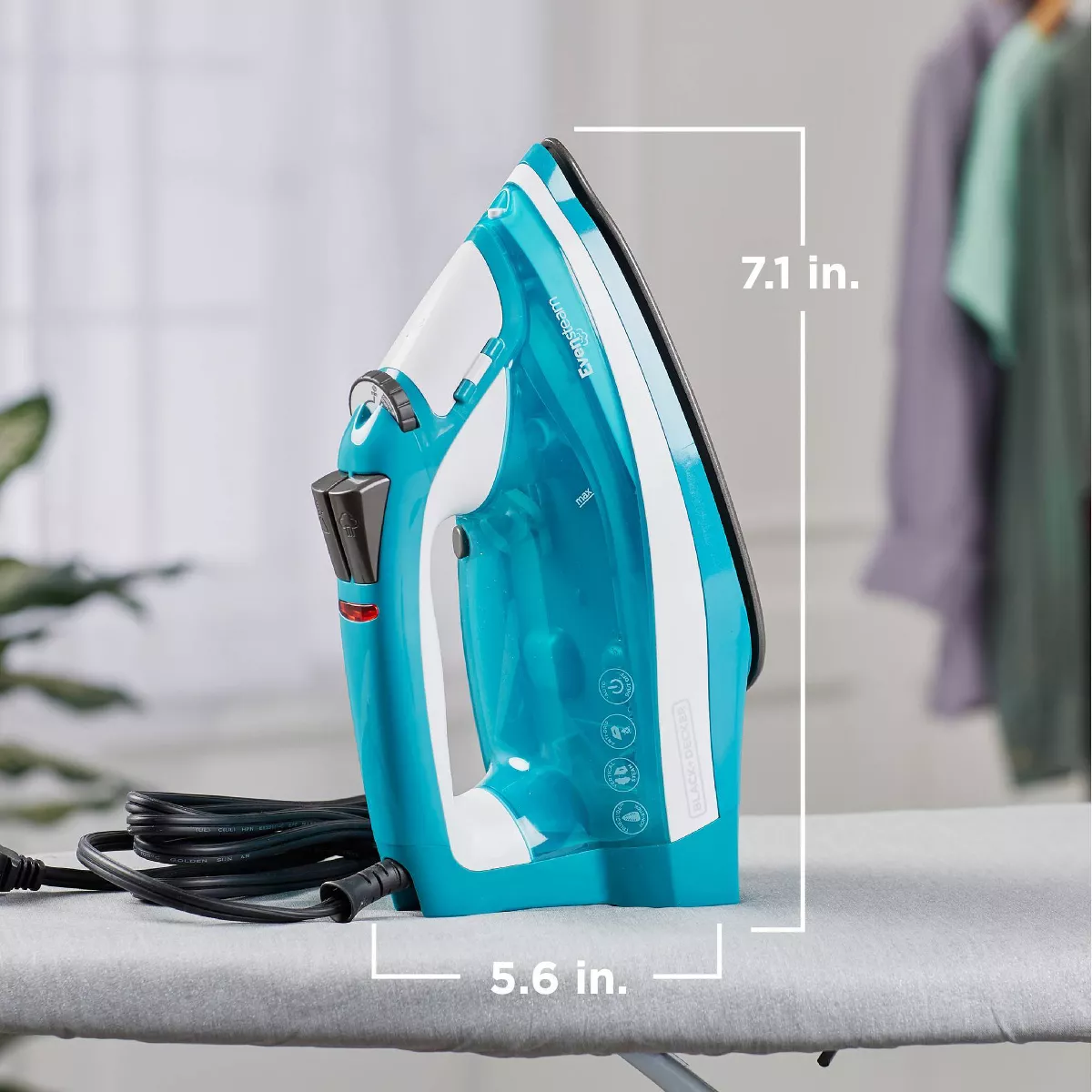 BLACK+DECKER Xpress Steam Pivoting Cord Iron