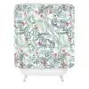 Dash and Ash Ferns and Holly Shower Curtain Green - Deny Designs