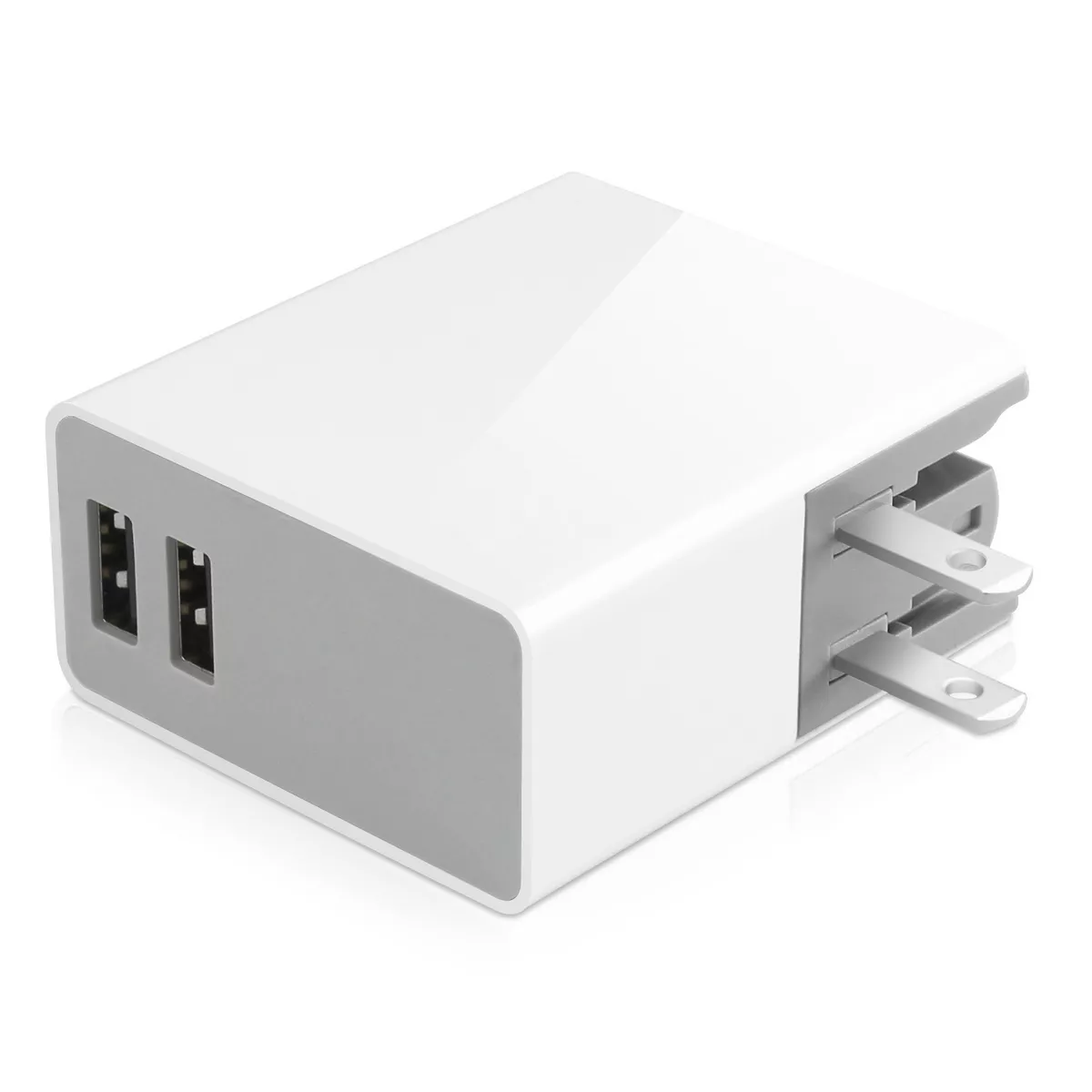 Macally 24 Watt Dual Port USB-A Wall Charger