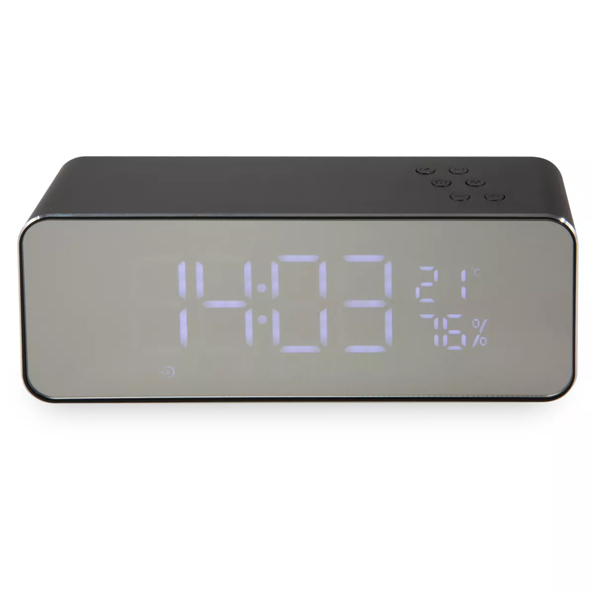Memorex Bluetooth Clock Radio - Silver
