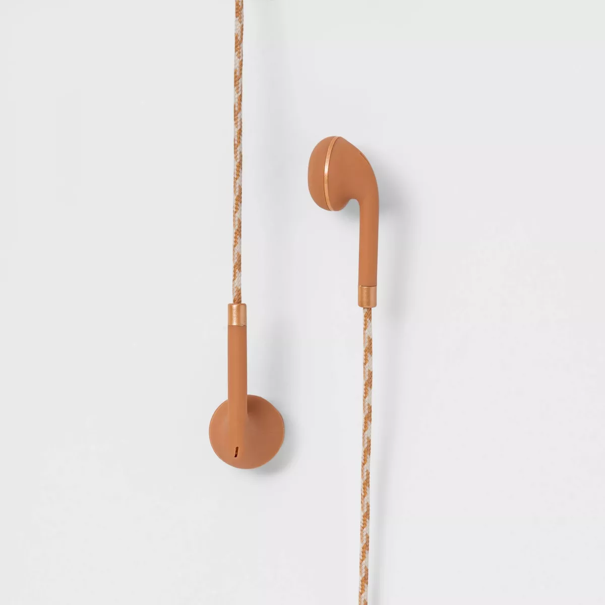 heyday™ Wired Earbuds - Rust Orange