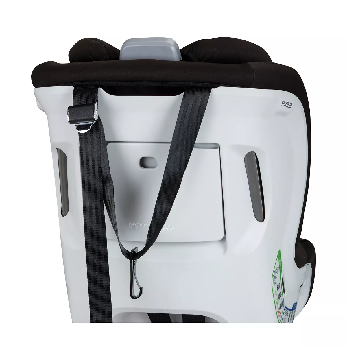 Britax Advocate ClickTight Anti-Rebound Bar Cool Flow Convertible Car Seat - Gray