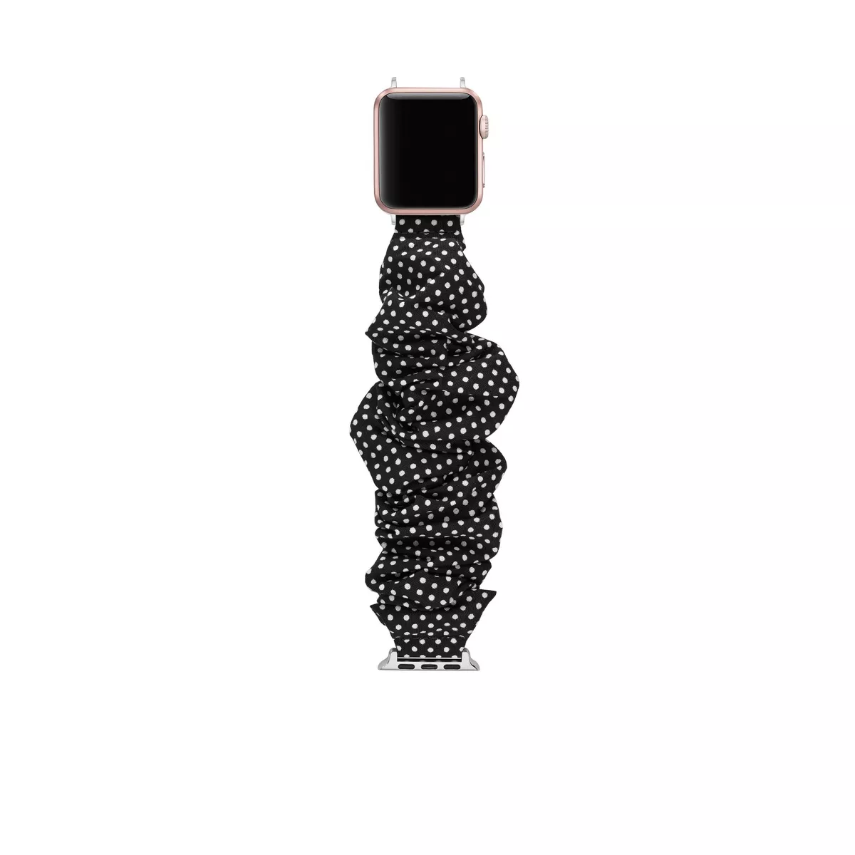 Kate Spade New York Apple Watch Black and White Polka Dot Fabric 38/40mm band