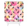 Hello Sayang Dance Like A Flamingo Shower Curtain Pink - Deny Designs